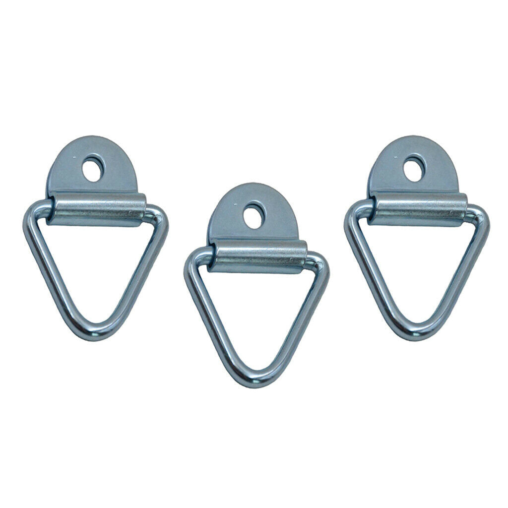 3Pcs Lashing  Tie Down Anchor D  Style Mounting  For Trailers Cargo