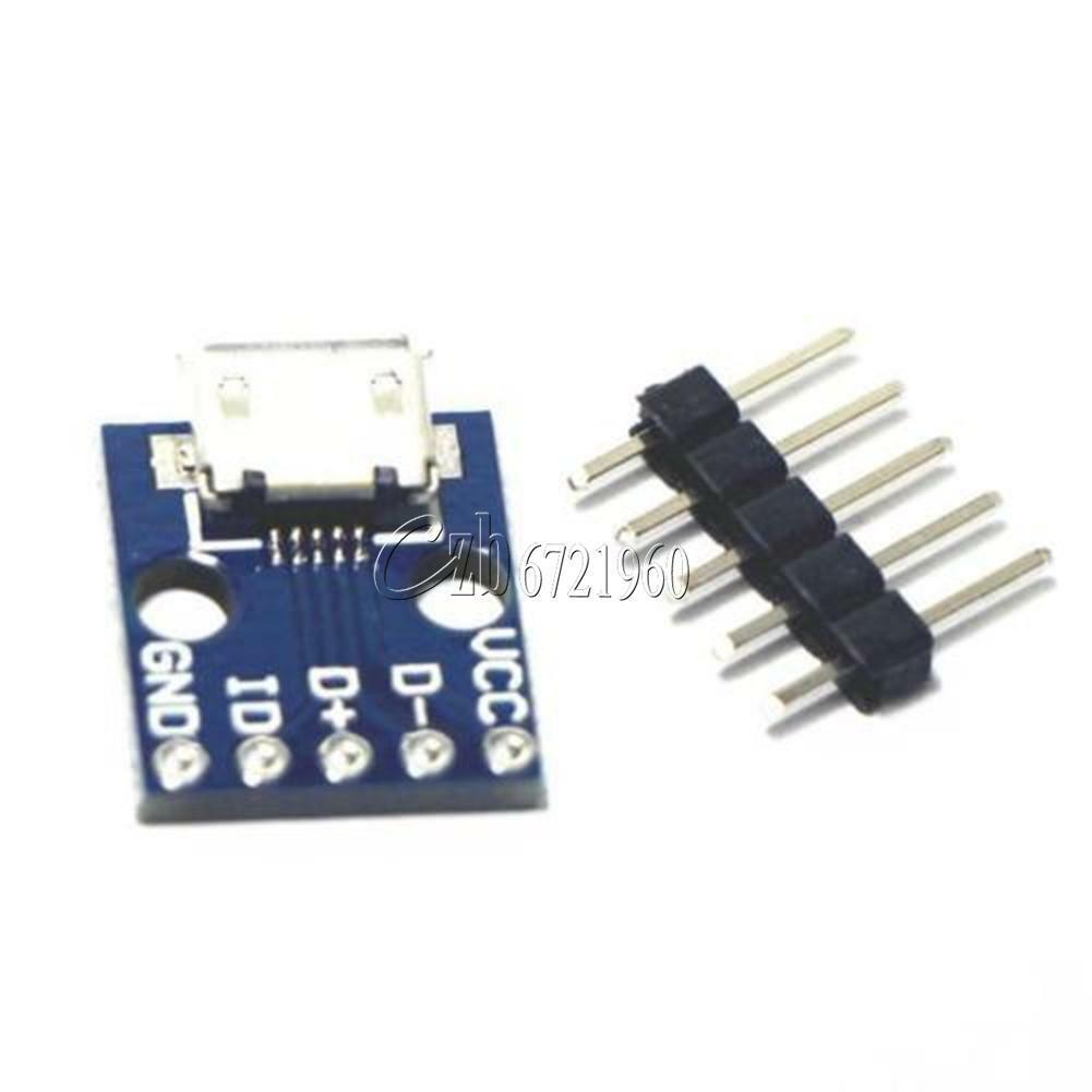 5PCS CJMCU Micro USB Interface Power Adapter Board USB 5V Breakout Module