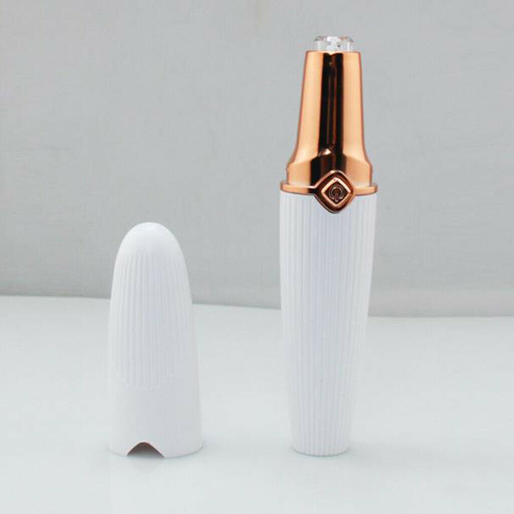 Eyebrow Trimmer Facial Hair Remover No Pulling Sensation Painless Chin Neck