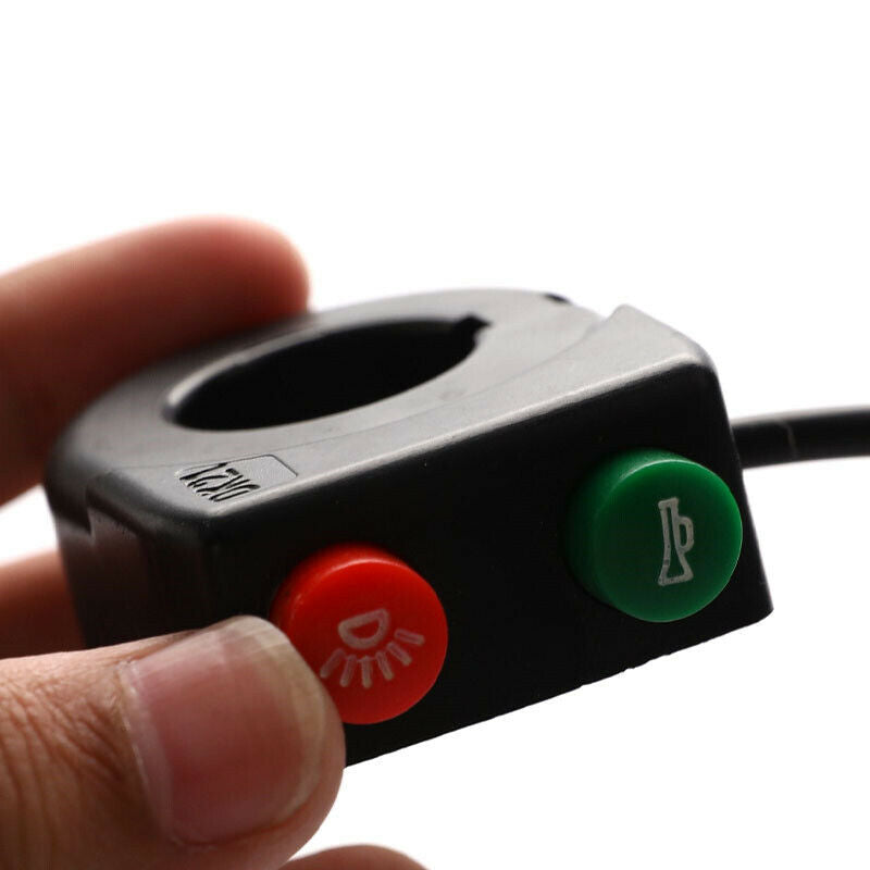 Ebike Light and Horn Switch Can Control Headlight Rear Lamp ON/OFF Access.l8
