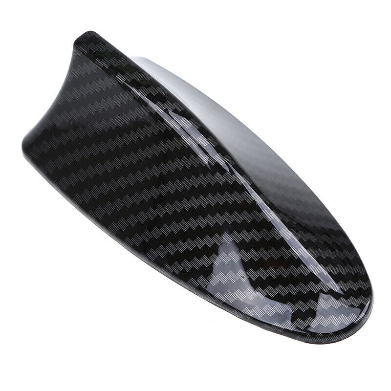 Carbon Fiber Car Autp Trim Shark Fin Roof Antenna Decorative Aerial Universal