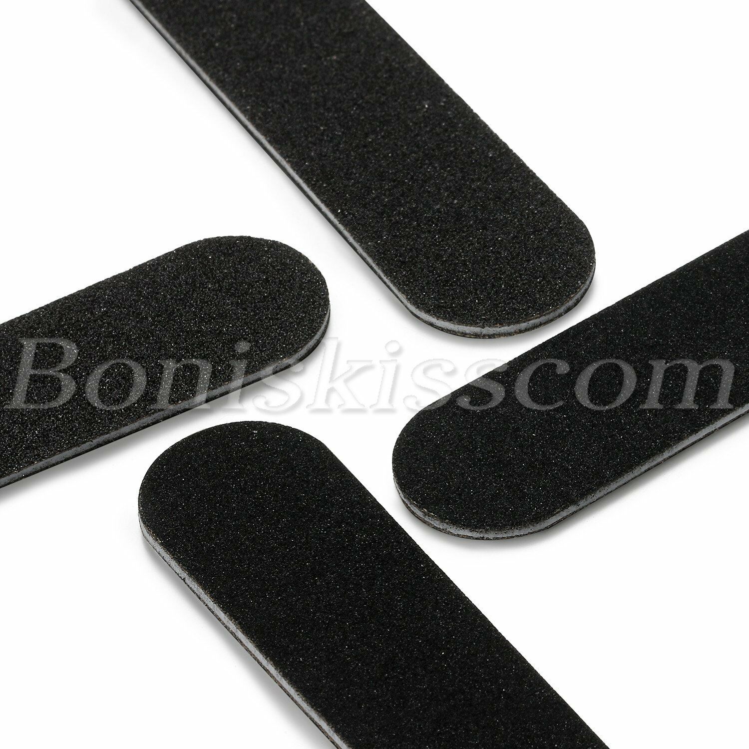 10pcs Pro Black Double Sided Manicure Sanding Nail Art File Buffer Emery Boards