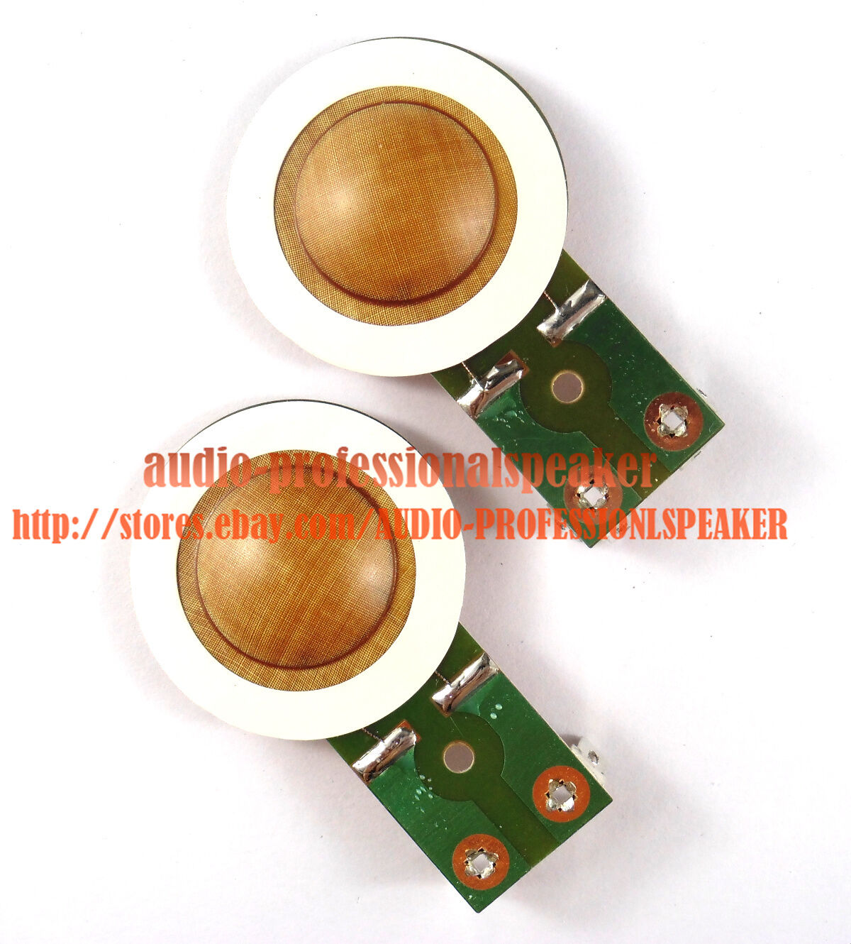 2PCS Replacement Diaphragm Fit For Foster Fostex FT300H FT500H HT405 HT406