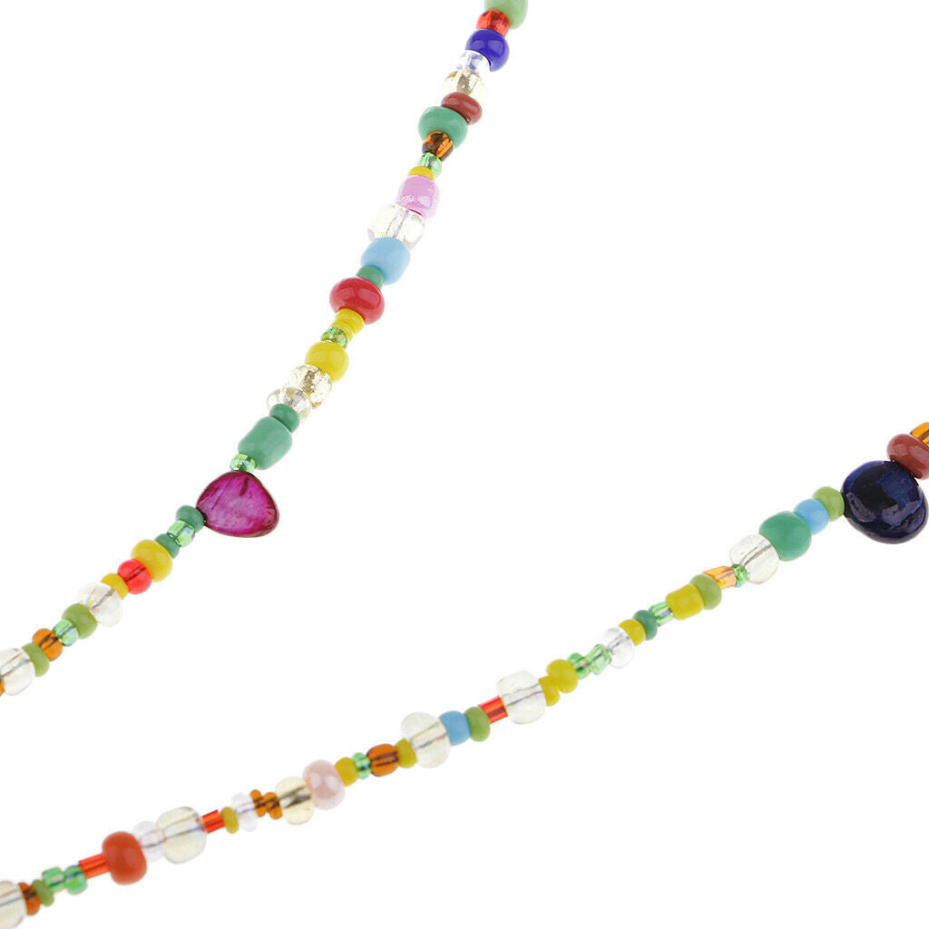 Eyeglass Chain for Women Multicolor Bead Eyeglass Strap Glasses Holders