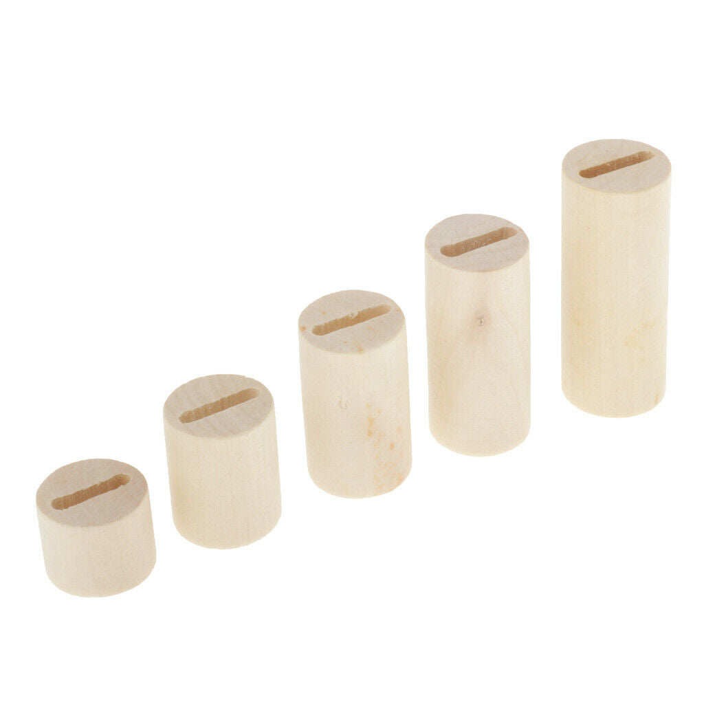 Pack of 5 Ring Jewelry Display Stand Organizer Showcase Shop Decor Gift