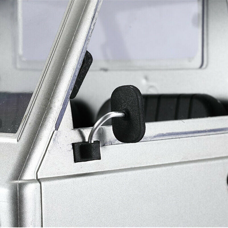 for WPL D12 1/10 RC Car Upgrade Parts Stainless Steel Simulation Rearview MirrO1