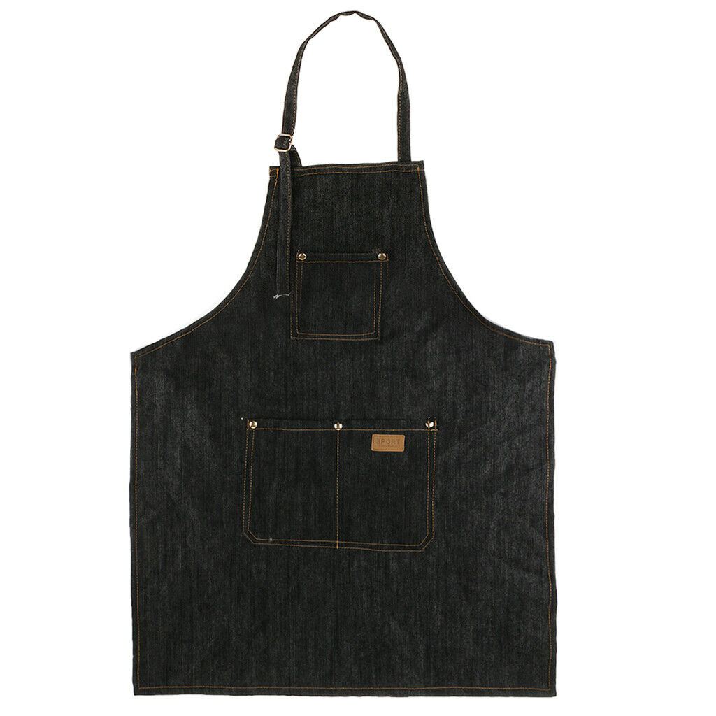 Cape Hair Cutting Dress - Adjustable Cooking Apron with Pockets