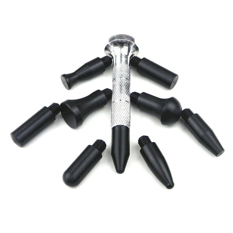 Car Dent Repair Tool Depression Scratch Repair Flattening Pen and Rubber Hammer