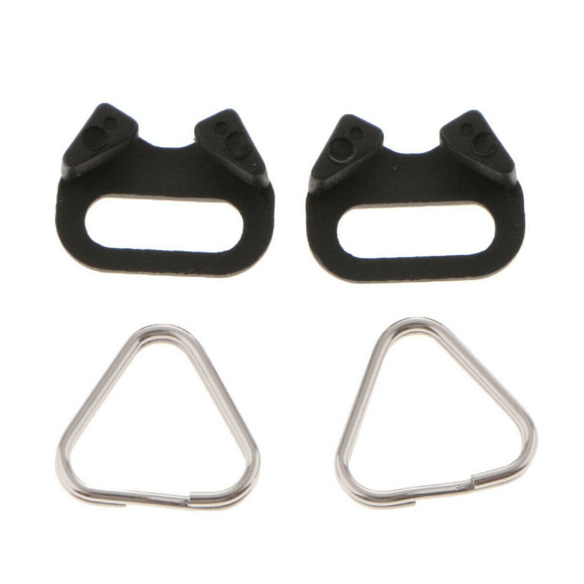 4pcs/set Camera Strap Triangle Split Ring Hook 10mm for Canon Nikon Sony Olympus