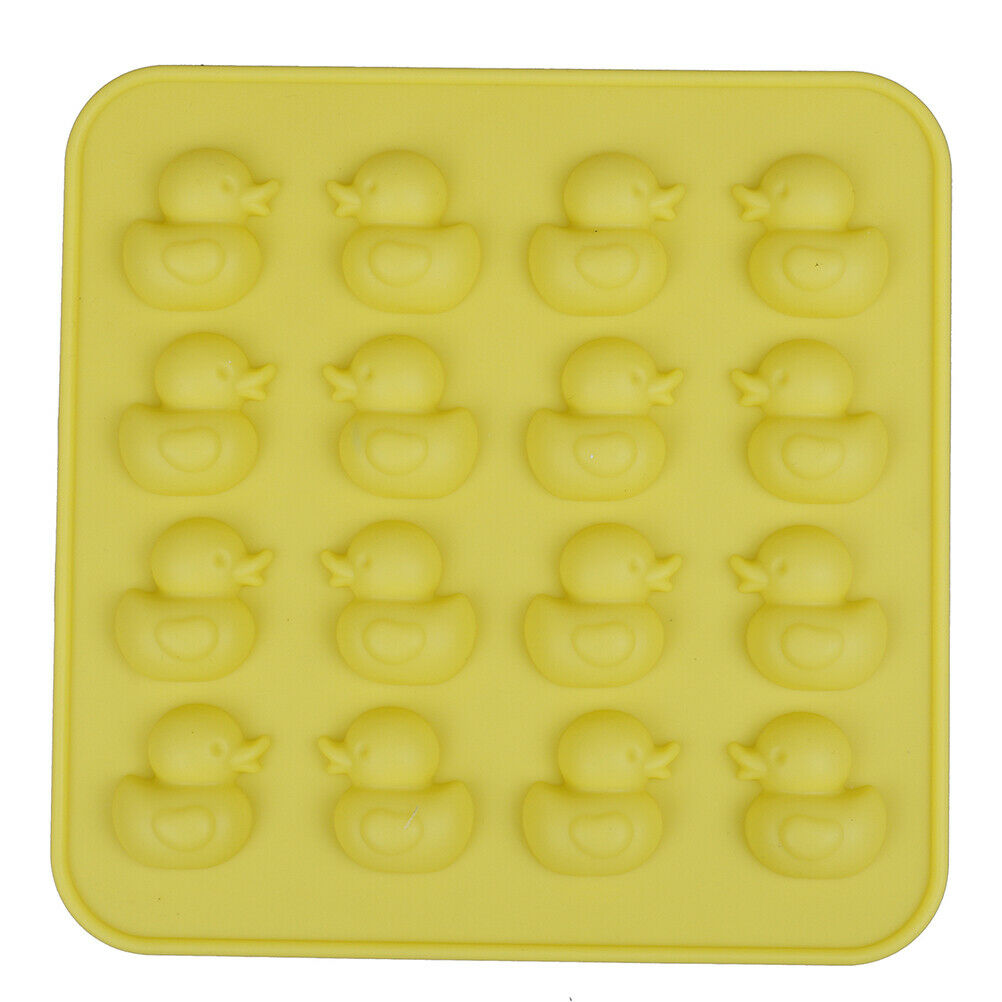 Cute Duck Silicone Mold DIY Chocolate Ice Biscuit Candy Moul.l8