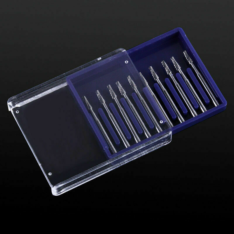 5 Boxes Dental Tungsten Steel Burs FG701 Fit Fit High Speed Handpiece AZDENT