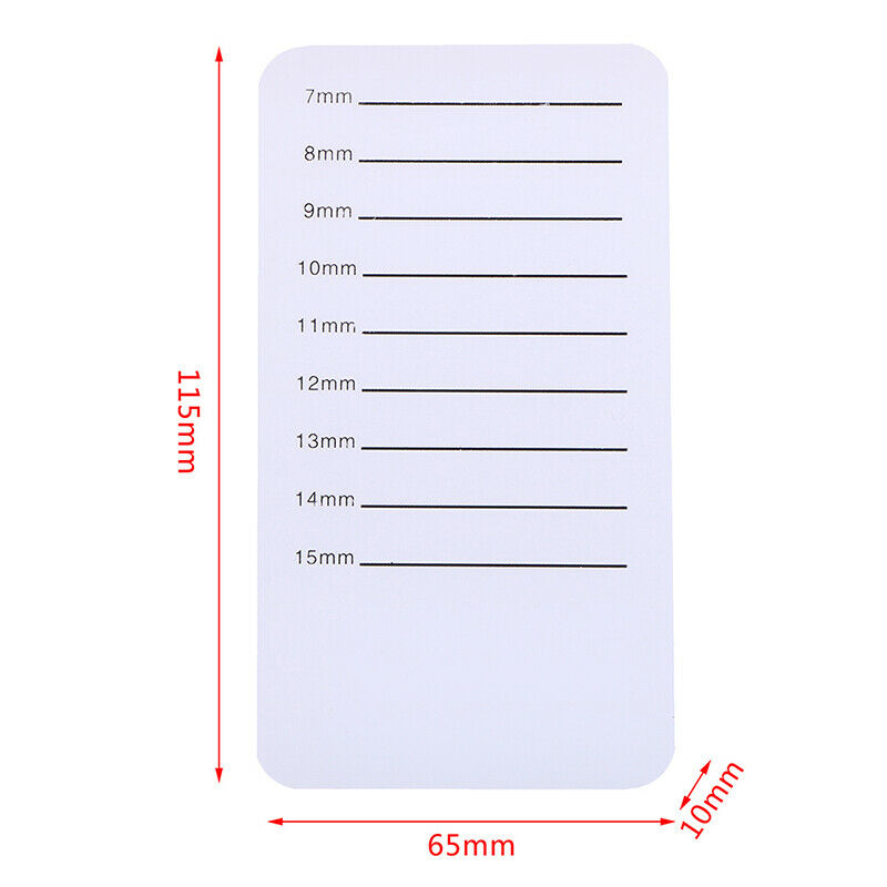 7-15mm Acrylic Adhesive Eyelash Pad Extension False Eyelash Pallet HolderBDAU