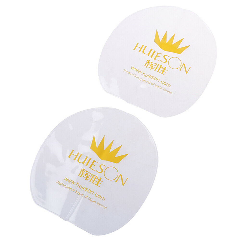 2Pcs/Set Transparent Non-sticky Plastic Table tennis Rubber Protective Fi.l8