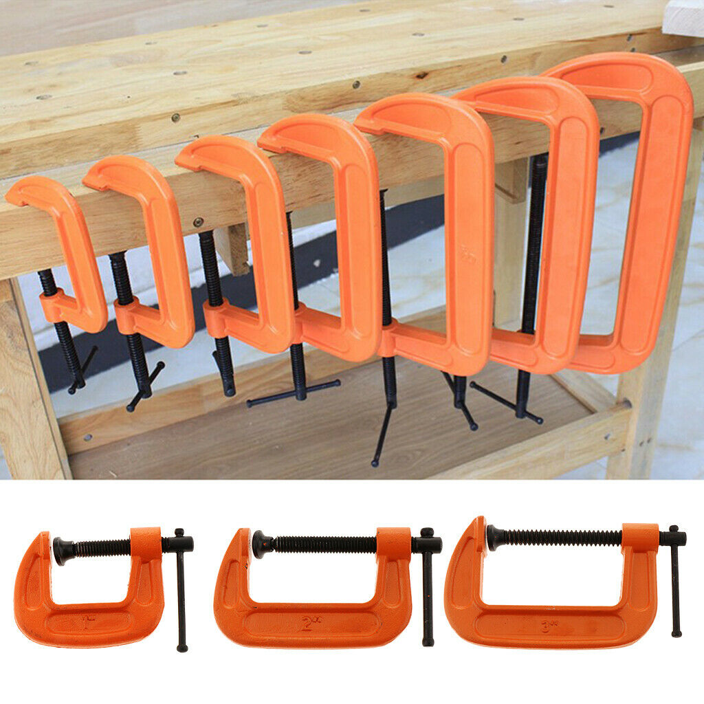2pc Thickening Type Clamp Woodwork Clamp Withstand Pressure High Blessing