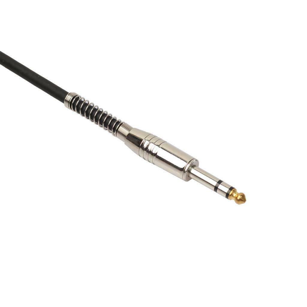 6.35mm Stereo   to 3 Pin XLR Female Adapter Cable  Audio Microphone