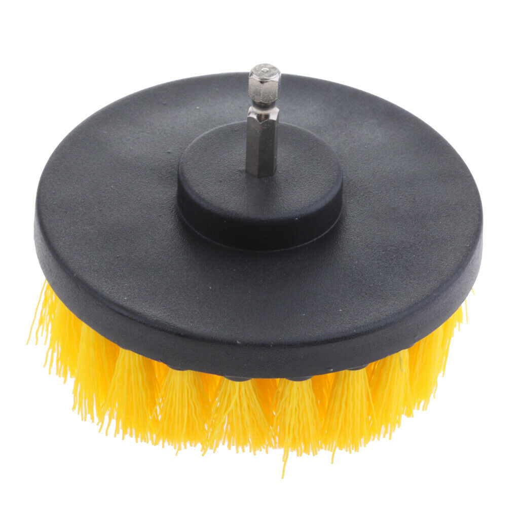 2 Pieces Tile Grout Electric Drill Power Brush Bathtub Cleaner Attachment