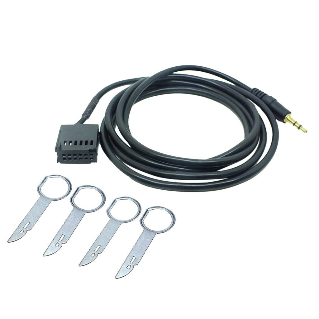 3.5mm Male Aux Audio Input Connector Cable Adapter for Ford Focus