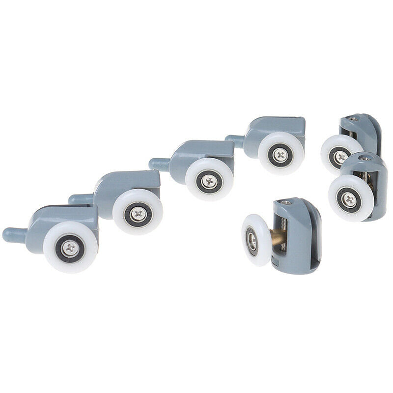 8 pcs. Shower Door  Rollers 25mm Roller Guide for Shower Cabinet GlassBDAU
