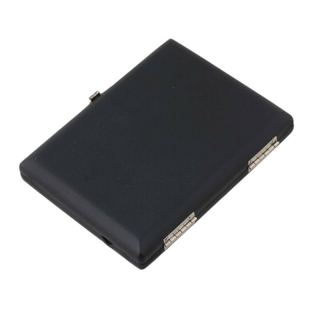 6-rod Capacity PU Leather Rod Storage Box for