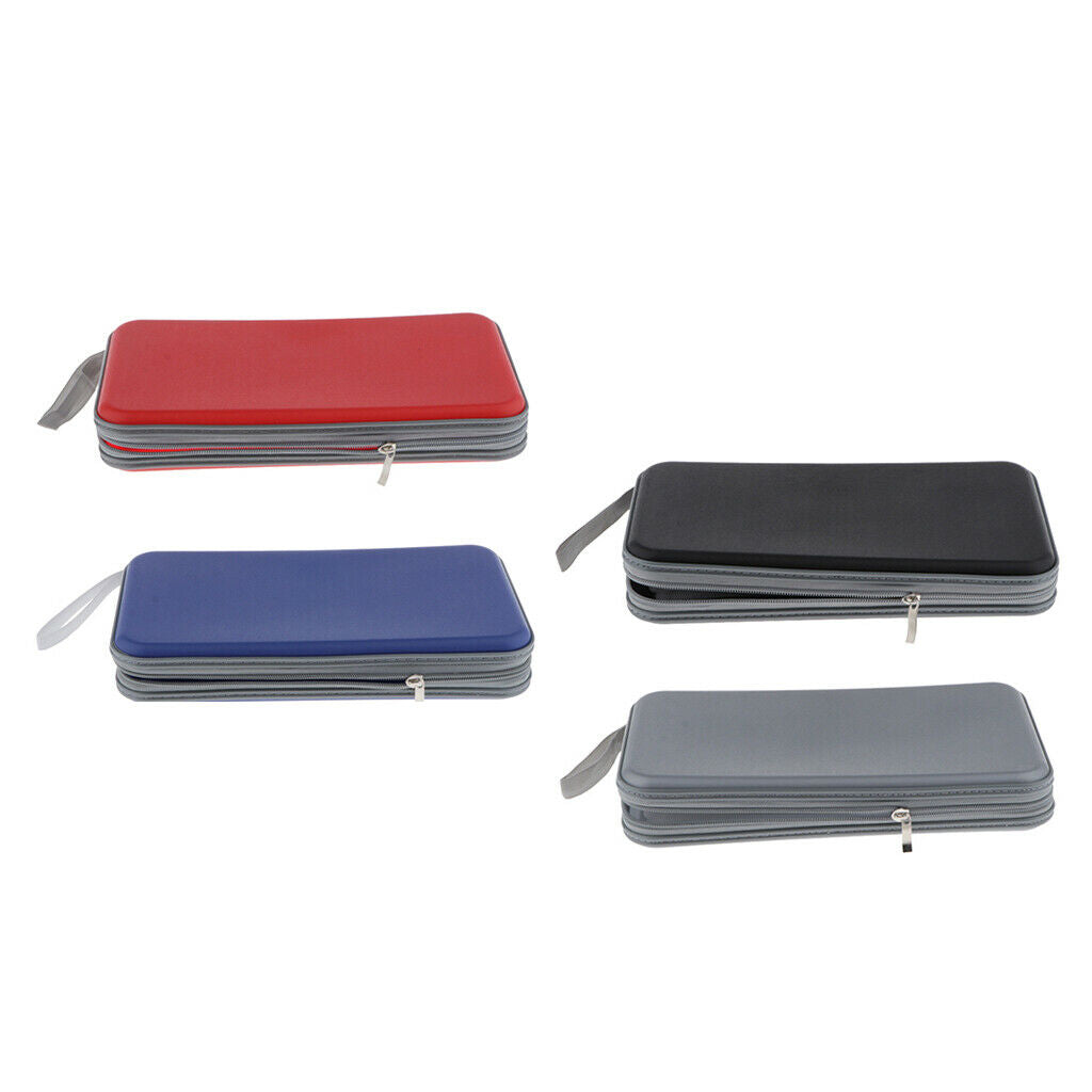 2pcs 80 Sleeves Square CD Wallets DVD Case CD Disc Storage Holders 28x16x4cm