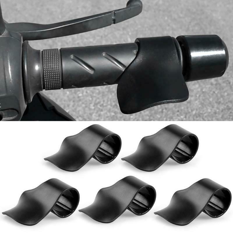 5Pcs Motorbike Extension Wrist Cramp Rest Clip Hot Throttle Grips Cruise Control