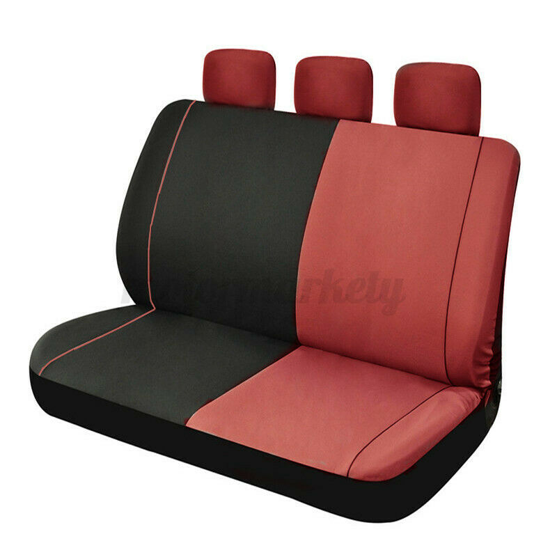 9pcs Universal Car Front Rear Seat Covers Full Set Washable Dog Pe