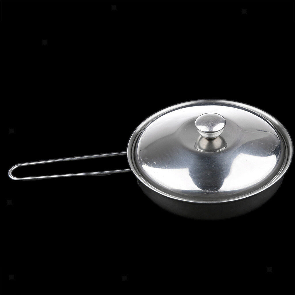 Kids Kitchen Cookware Set C - 12 Stainless Steel Cooking Tools for Role Play
