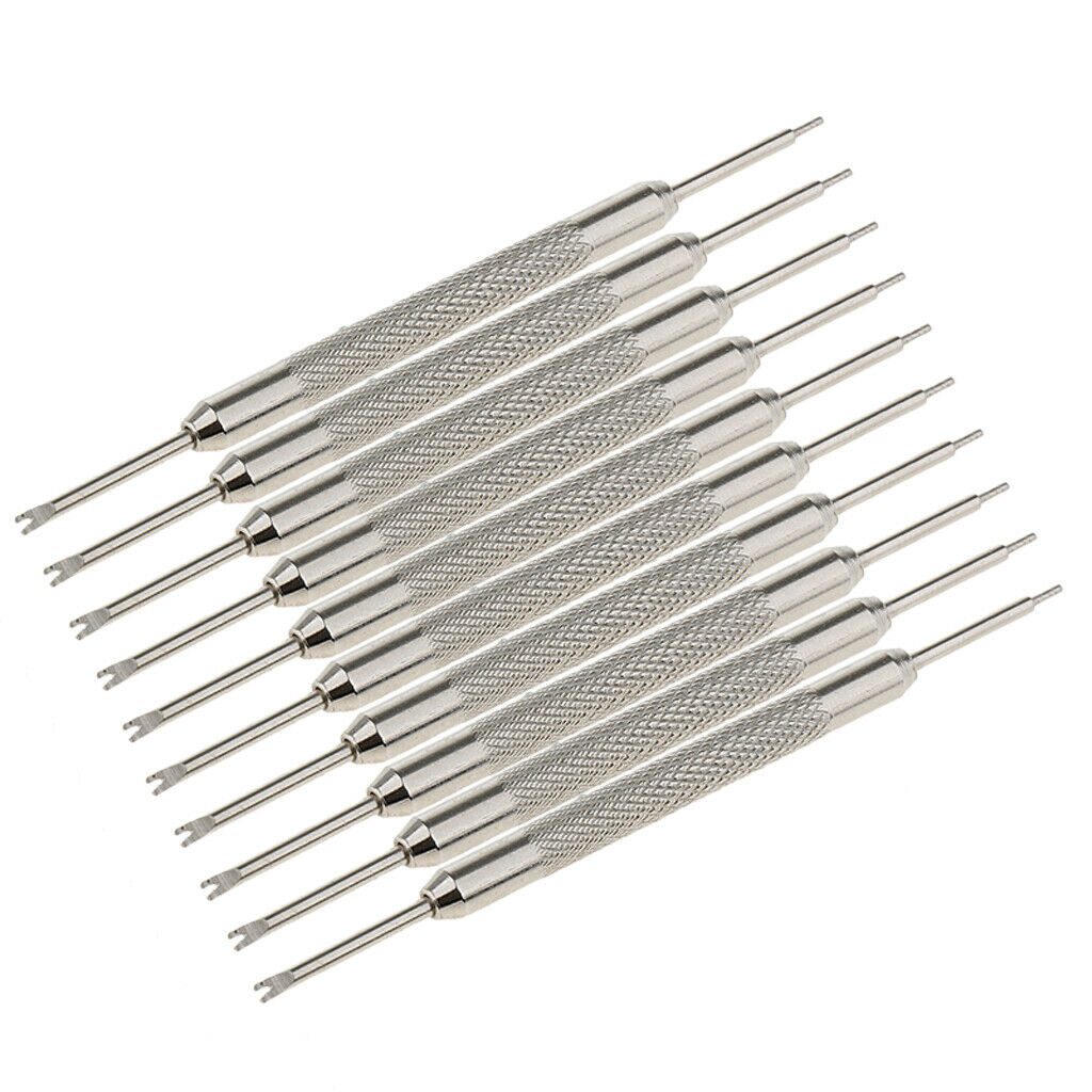 10 pieces stainless steel watchmaker's tools watch strap watch repair kit