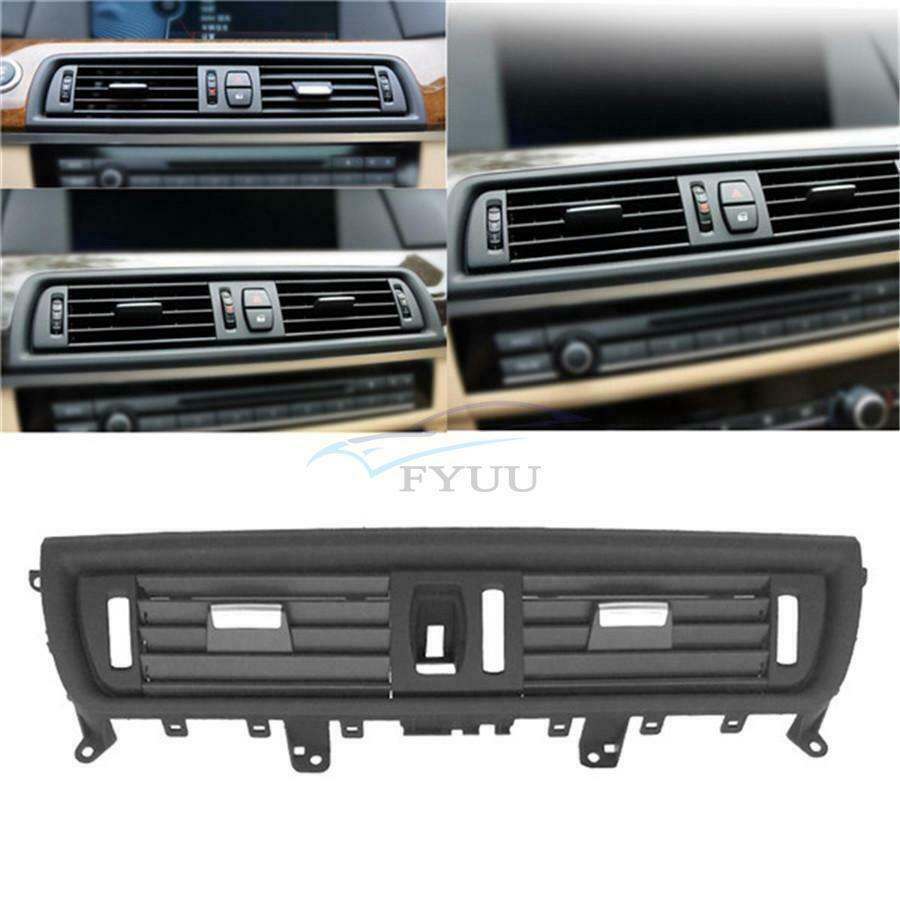 1 Piece Black Car Front Console Grill Dash AC Air Vent For BMW 520i 2010-2016