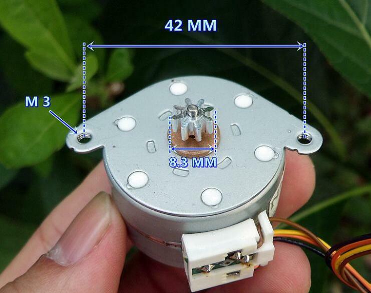 1pcs 2-phase 4-wire 35MM stepper motor Stepping Motor 7.5 degrees Electric Motor