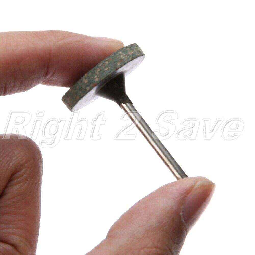 3mm Shank T shape Abrasive Grinding Head Metalworking Jewelry Polishing Tool 10x