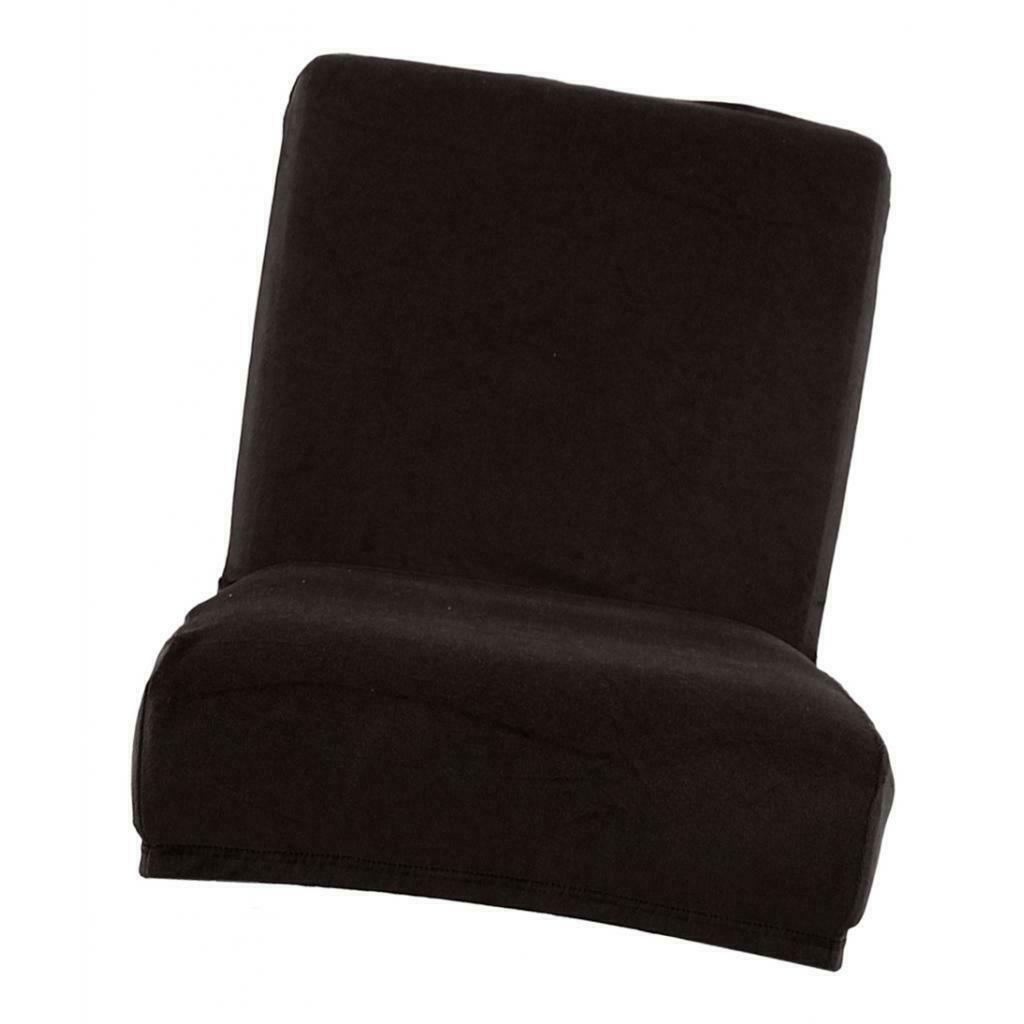 2x Soft Spandex Stretch Short Dining Room Chair Covers, Banquet Chair Seat