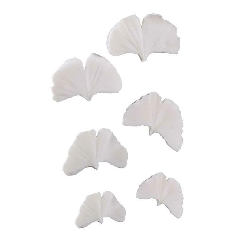 Ginkgo Leaf Shape Silicone Material Mould Water Paper Fondant Chocolate Gum Mold