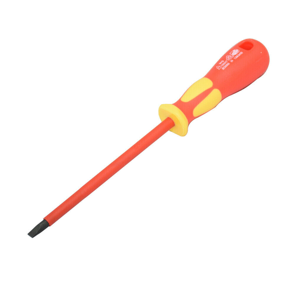 3 x Insulated Safe Multi Flat Slotted Screwdriver Repair Tools Easy to Use