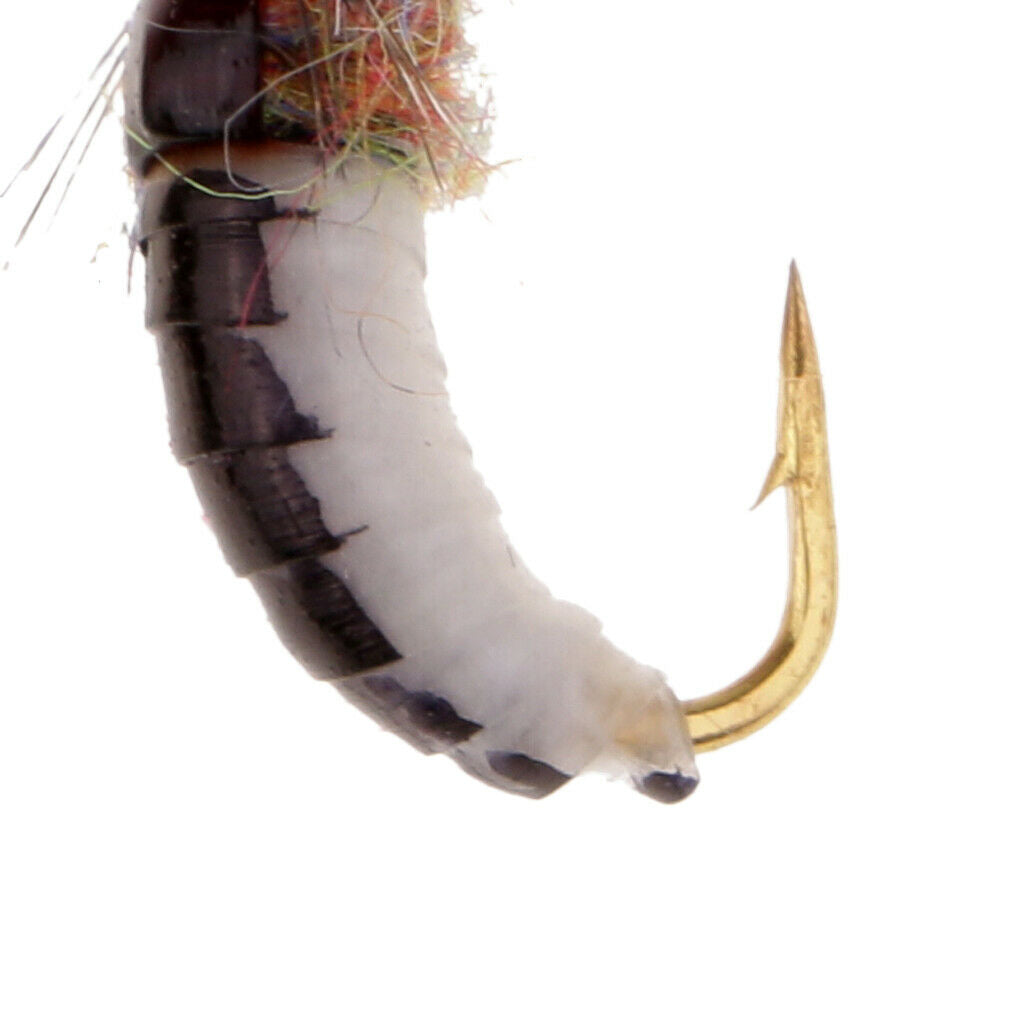 6pcs Scud Flies Freshwater Shrimp Carp Grayling Trout Fly Fishing Flies