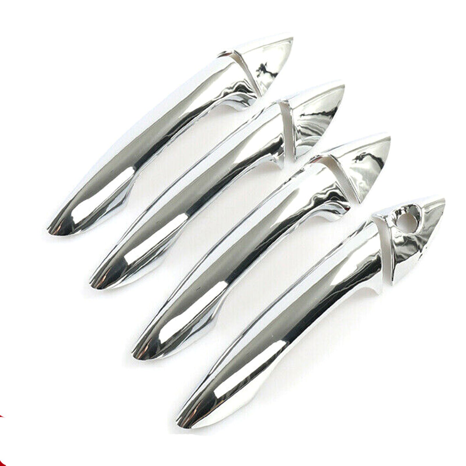 For Hyundai Elantra 2011-2016 Chrome Door Handle Covers Trim W/O Smart Keyholes