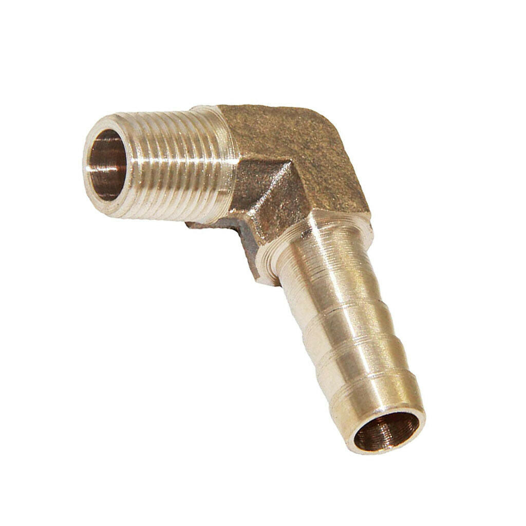 Brass Hose Quick Release Thread Coupler Connector Male Adaptor 1/8-8mm