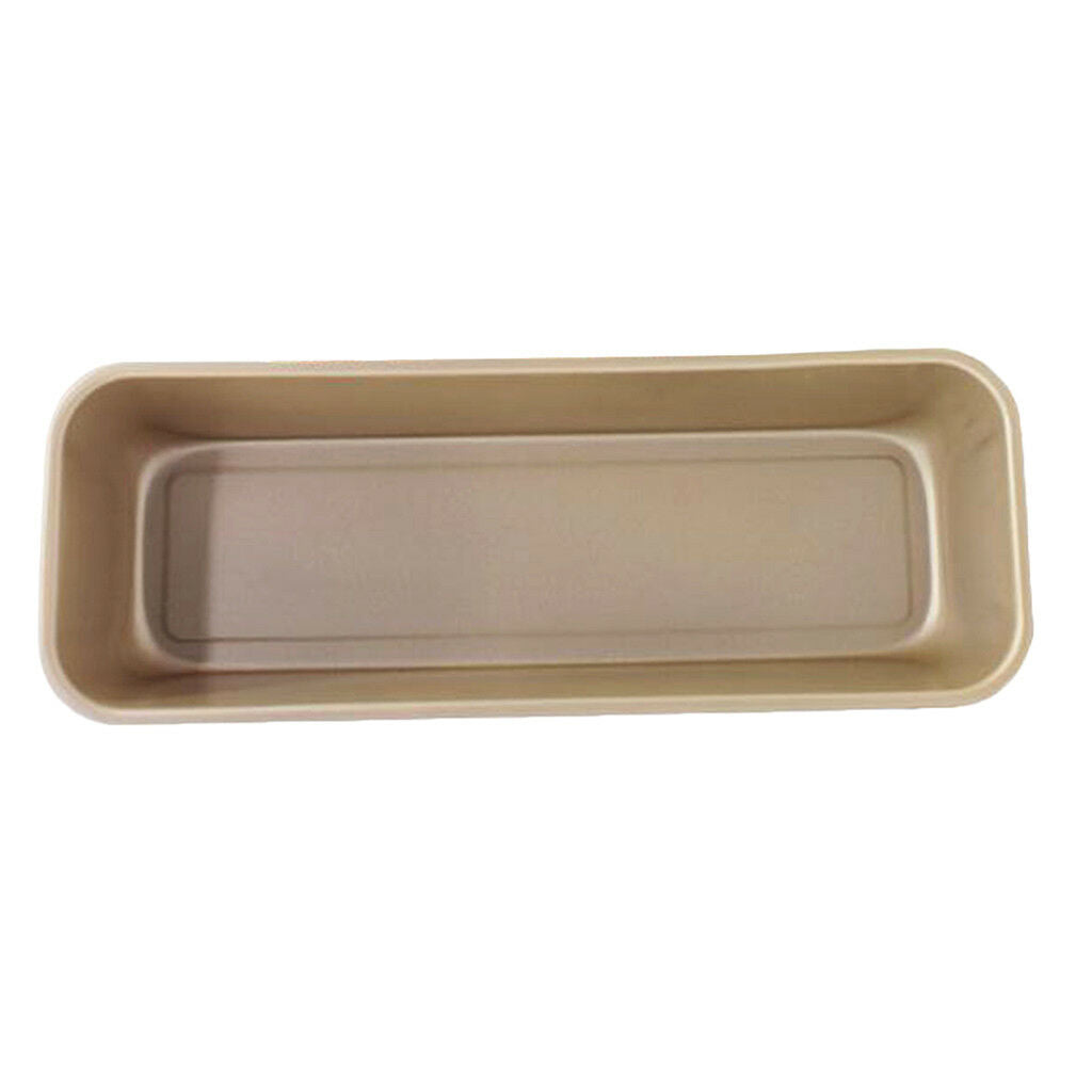 Rectangle Nonstick Box Loaf Tin Kitchen Pastry Bread Cake Baking Pan Golden