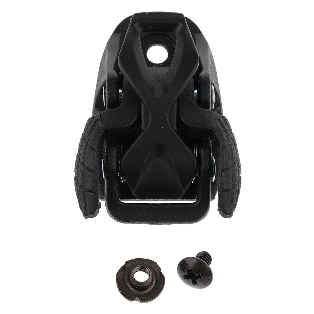 2X Inline Roller Skating Replacement Buckle Clasp with Mounting Screw