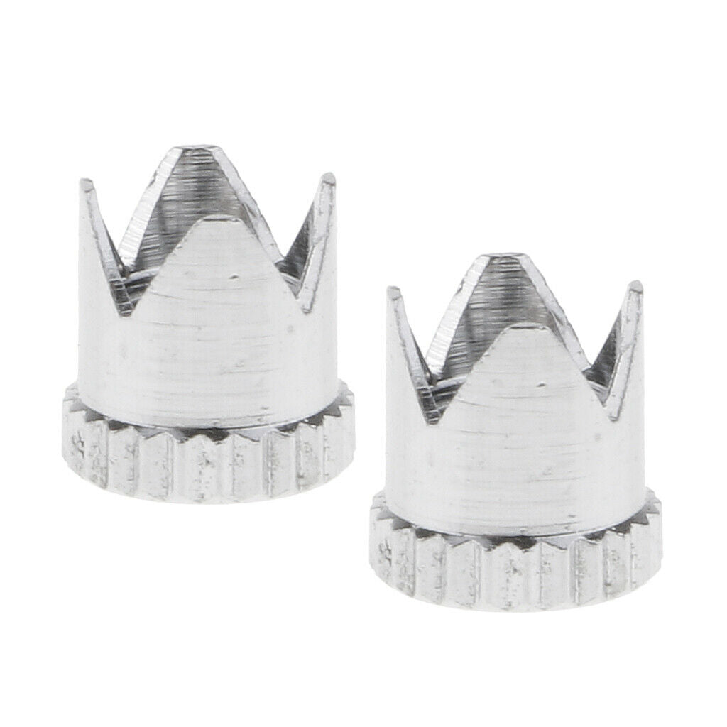 2 Pieces Airbrush Brass Crown Shape Needle   Air Brush Accessories Parts