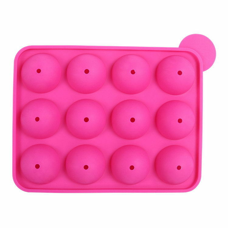 New Silicone Cake Mould Cupcake Mold Lollipop Sticks Baking Tray Stick Tool
