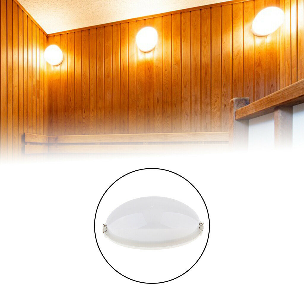 Oval explosion-proof light. Steam-proof sauna steam room light