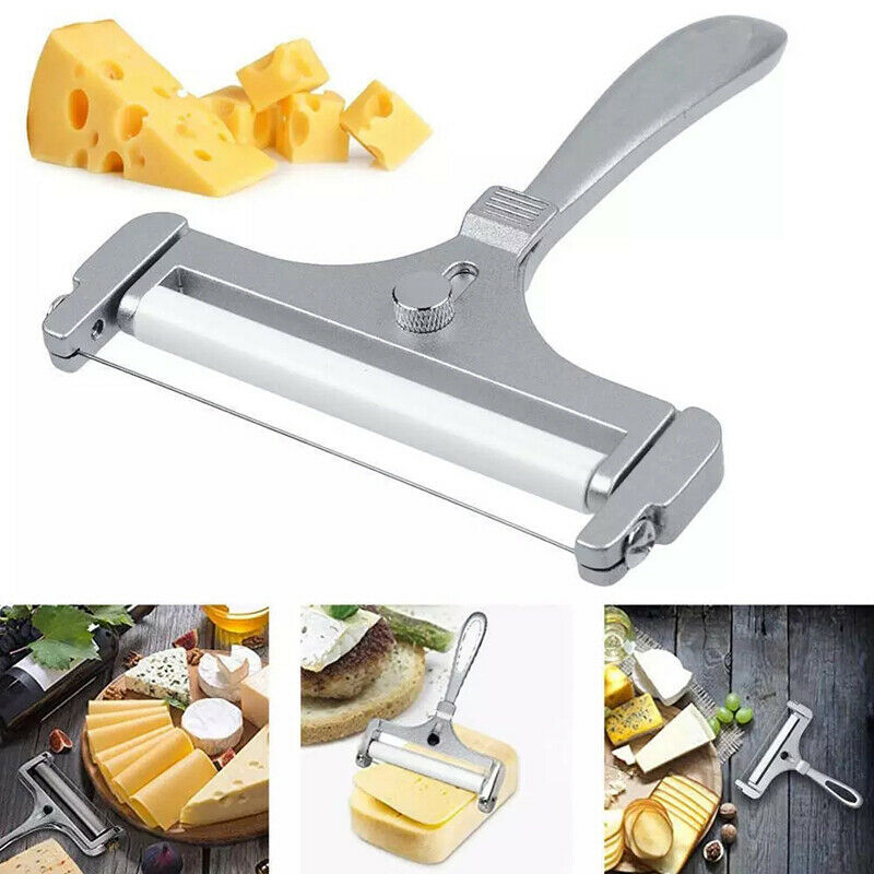 Cheese Slicer Adjustable Grater Planer Aluminum Butter Nonstick Cheese Bu.l8