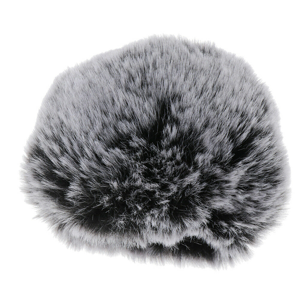 Hand microphone MIC Cover Furry Windshield Muff for Blue / Pro
