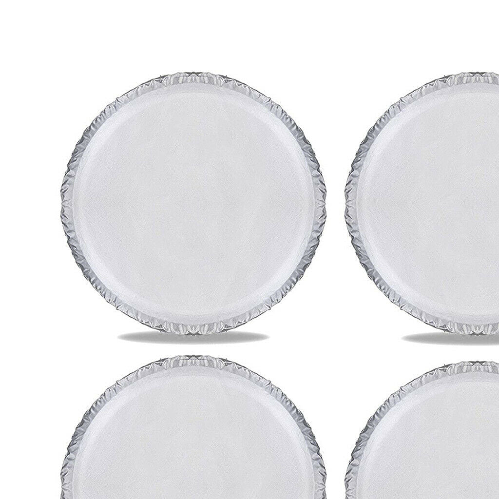 4pcs RV Tire Covers Dustproof Tyre Protectors UV Resistant for 27''-29' Dia.