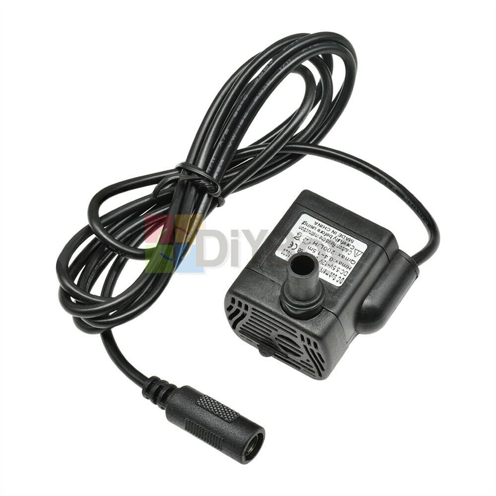 5X 5.5V- 12V DC 3W Submersible Water Pump Aquarium Fish Tank Fountain Pond Pump