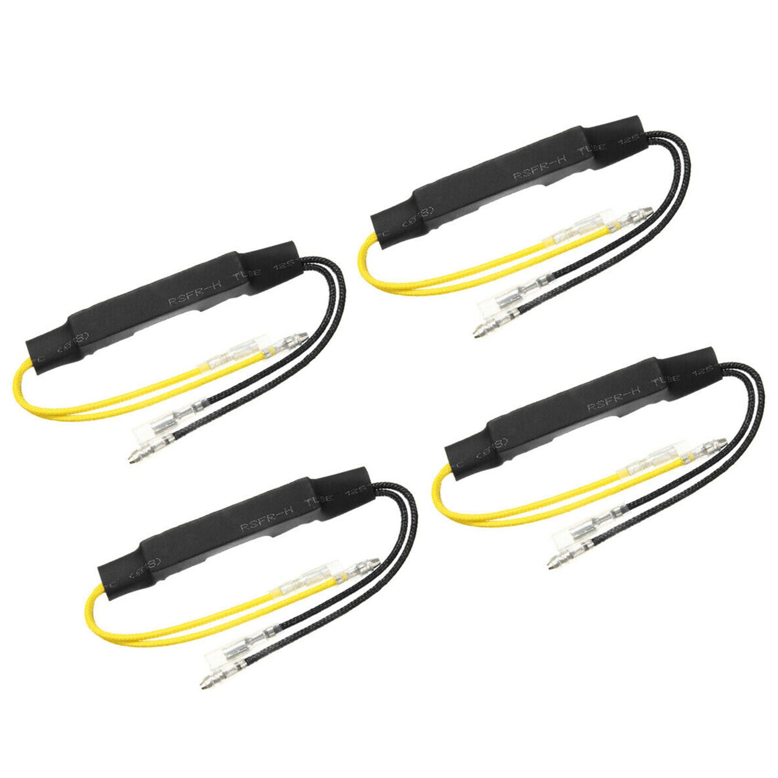 4pcs Motorcycle Turn Signal Indicator LED Load Resistor Flash Blinker Fix Error