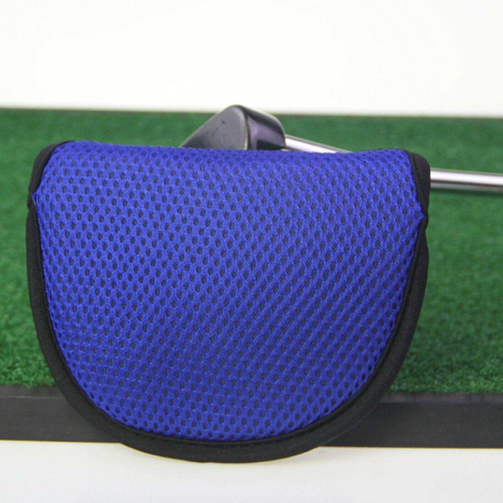 Nylon Golf Club Mallet Putter Head Cover Protector Headcover Universal Blue