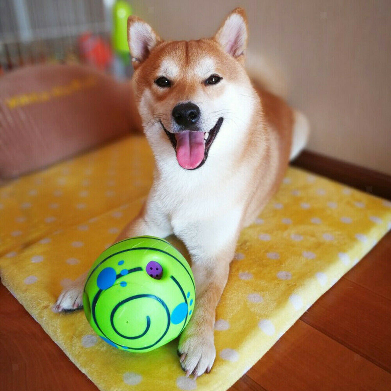 Giggle Ball Toys Make Noisies Pet Playing Training Safe Wab Gift for Puppies Pet