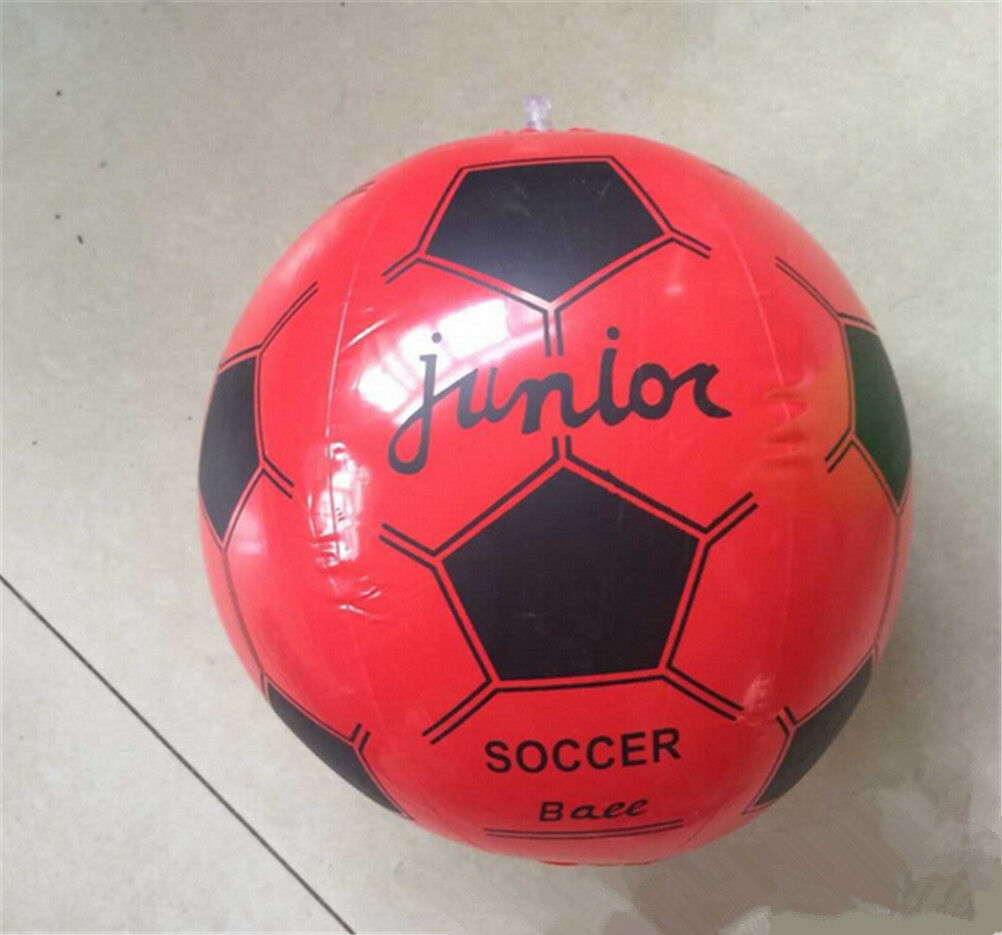 38cm Inflatable Blow Up Novelty Football Beach Ball Soccer Ball Kids Outdoor BU